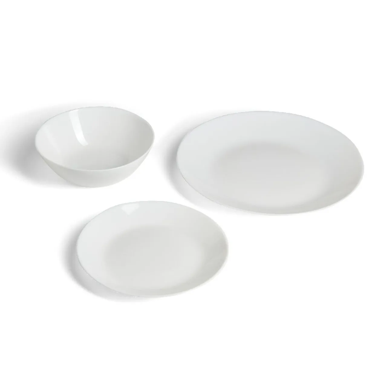 Gifi Service vaisselle opale 12 pièces