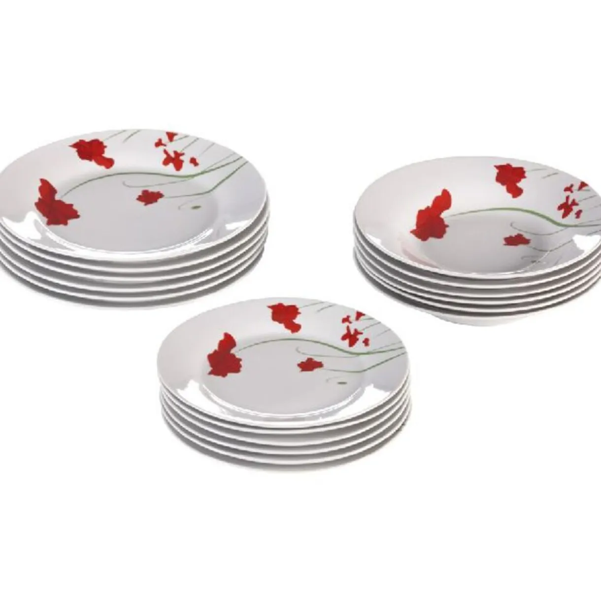 Gifi Service vaisselle porcelaine 18 pièces Discount