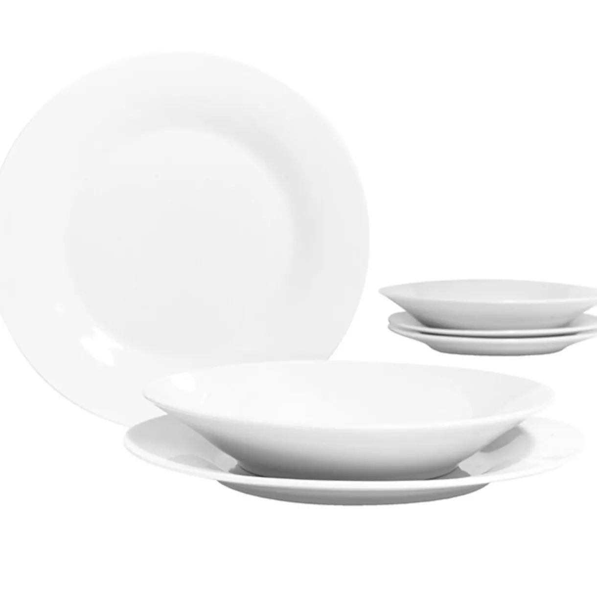 Gifi Service vaisselle porcelaine blanche Online