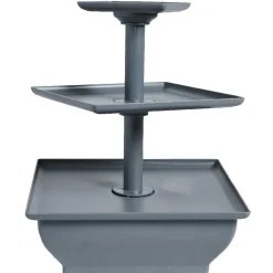Gifi Serviteur 3 niveaux gris anthracite