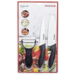 Gifi Set 2 couteaux et éplucheur lame céramique Discount
