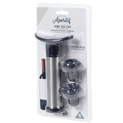 Gifi Set 1 pompe à vide + 2 bouchons à vin