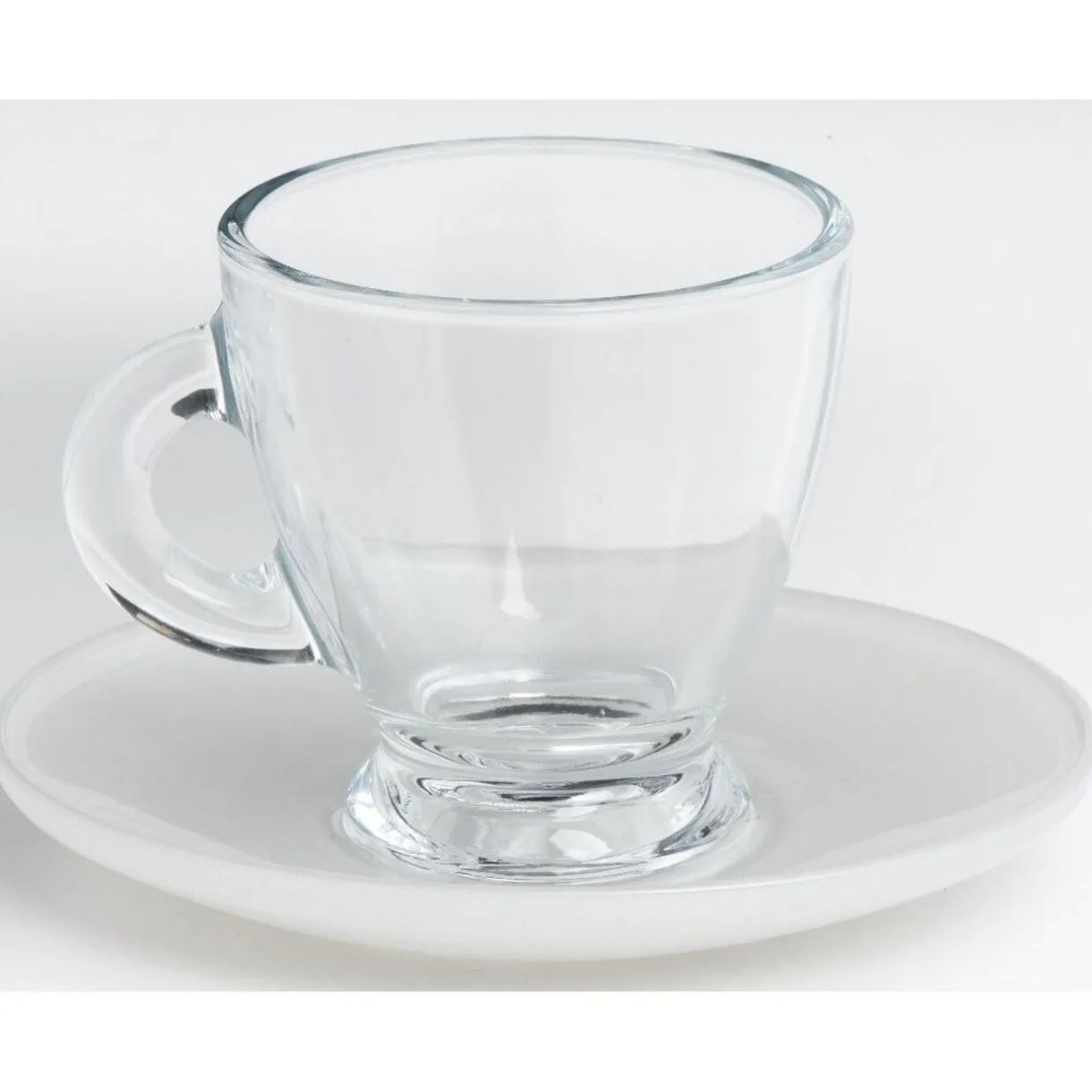 Gifi Set 6 tasses expresso nacré et doré 9 cl