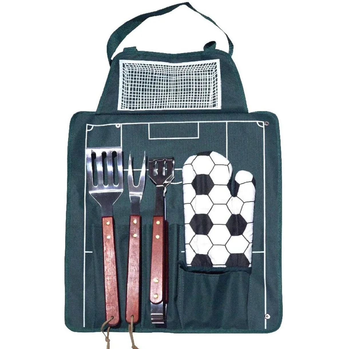 Gifi Set barbecue design football Discount