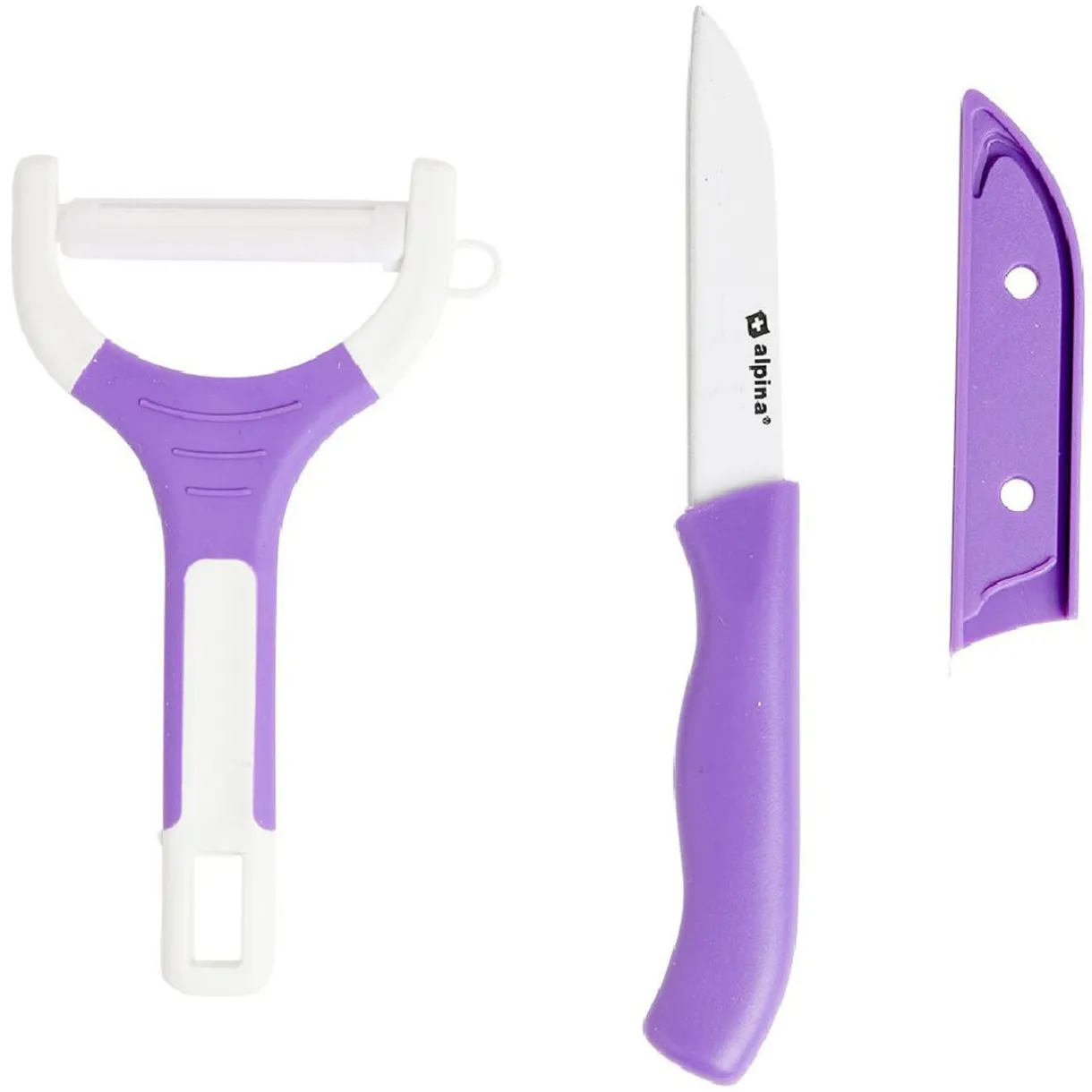 Gifi Set Couteau + Éplucheur L12 cm