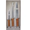 Gifi Set de 3 couteaux de cuisine Discount