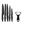 Gifi Set de 5 couteaux et 1 éplucheur Best