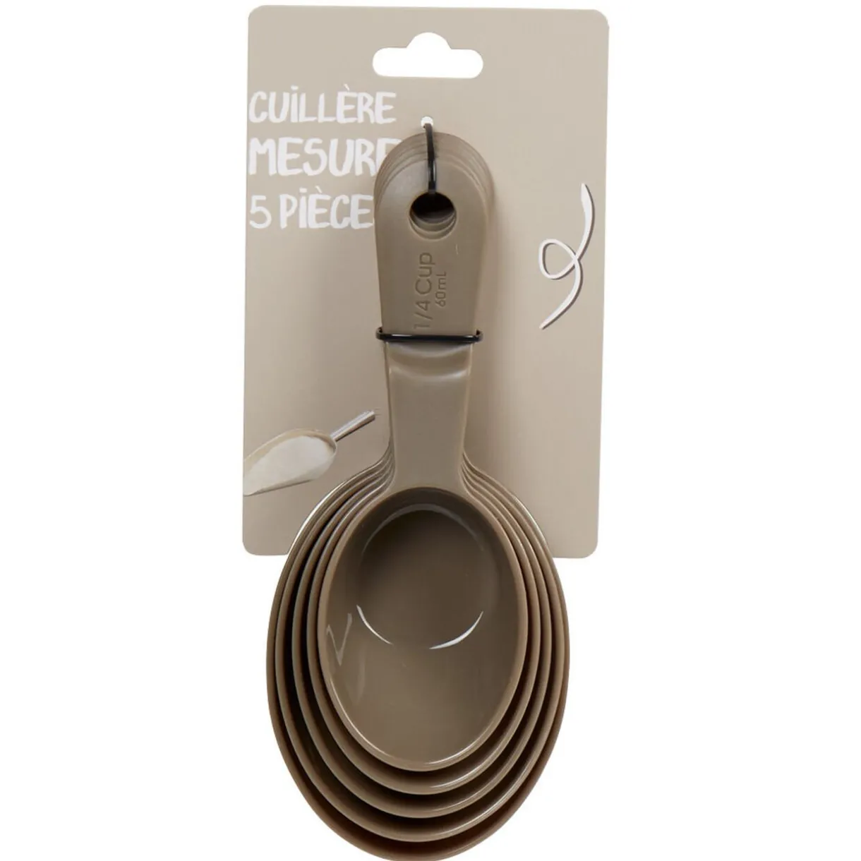 Gifi Set de 5 cuillères-mesure Hot