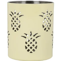 Gifi Set passoire, saladier, porte-ustensiles vert design ananas Online