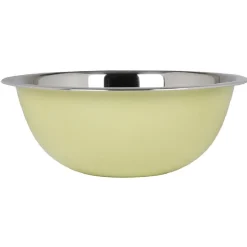 Gifi Set passoire, saladier, porte-ustensiles vert design feuille Discount