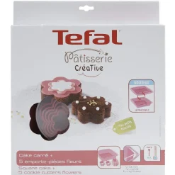 Gifi Set patisserie créative Téfal moule silicone emporte pièces Sale