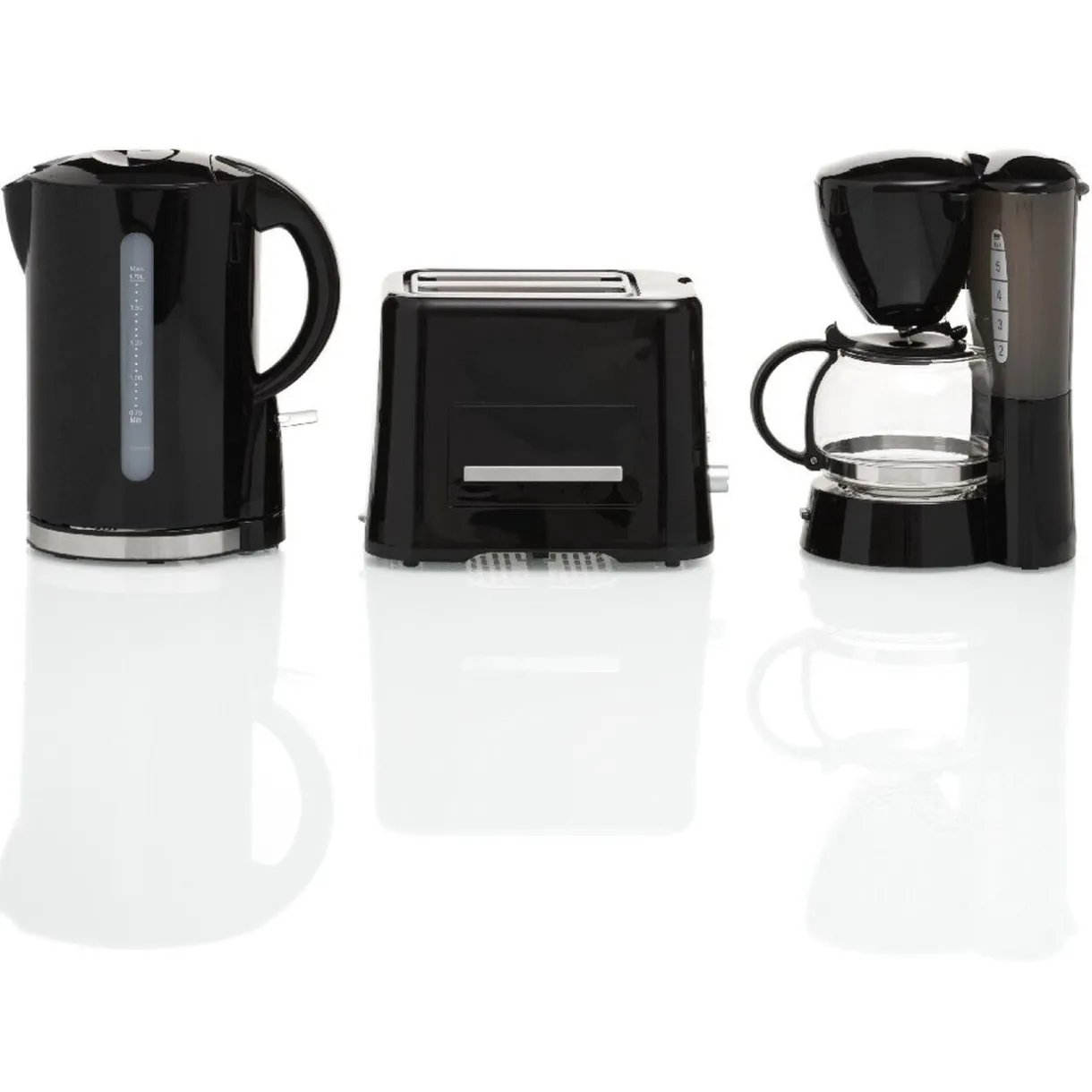 Gifi Set petit déjeuner Homday noir Outlet