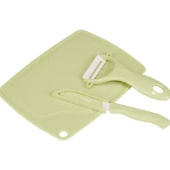Gifi Set planche éplucheur et couteau céramique Hot