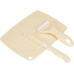 Gifi Set planche éplucheur et couteau céramique Hot