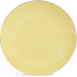 Gifi Sous assiette ronde doré et blanc Ø33cm