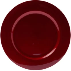 Gifi Sous assiette ronde rouge Ø33 cm Best