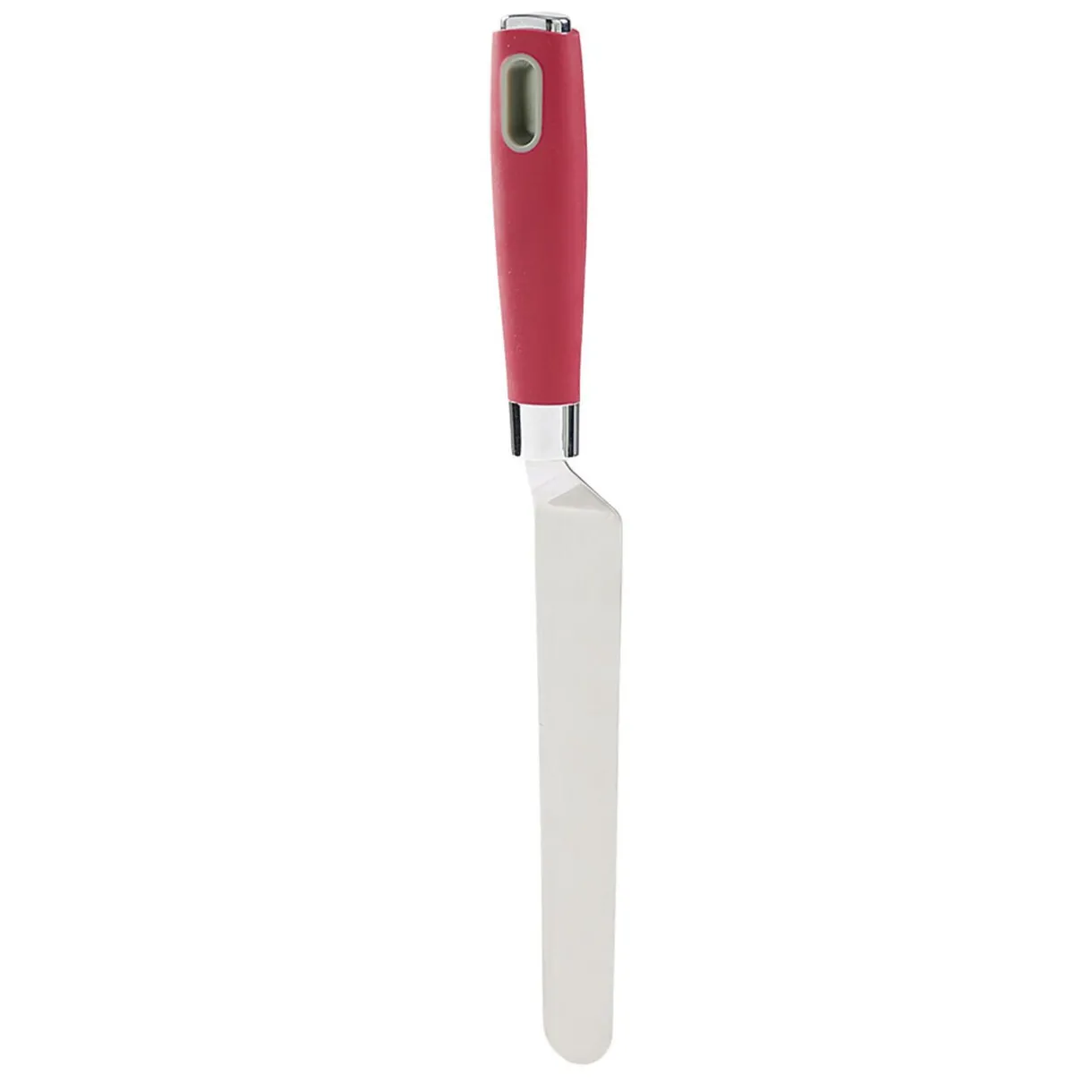 Gifi Spatule à crêpe en inox avec manche en polypropylène rouge New