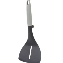 Gifi Spatule à trou polyamide manche en polypropylène gris noir Sale