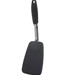 Gifi Spatule de cuisine en inox et silicone noir Clearance