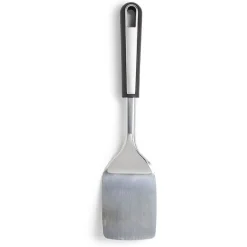 Gifi Spatule de cuisine en inox avec manche en plastique noir L.31cm Outlet