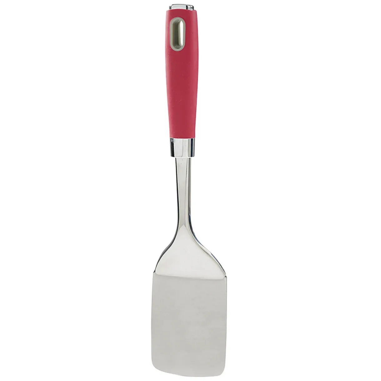 Gifi Spatule en inox avec manche en polypropylène rouge Clearance