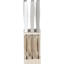 Gifi Support bois et 6 couteaux de cuisine Hot