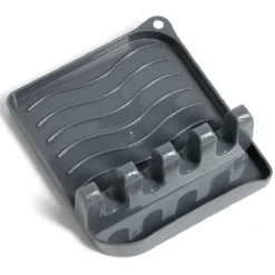 Gifi Support repose-cuillères plastique gris Discount
