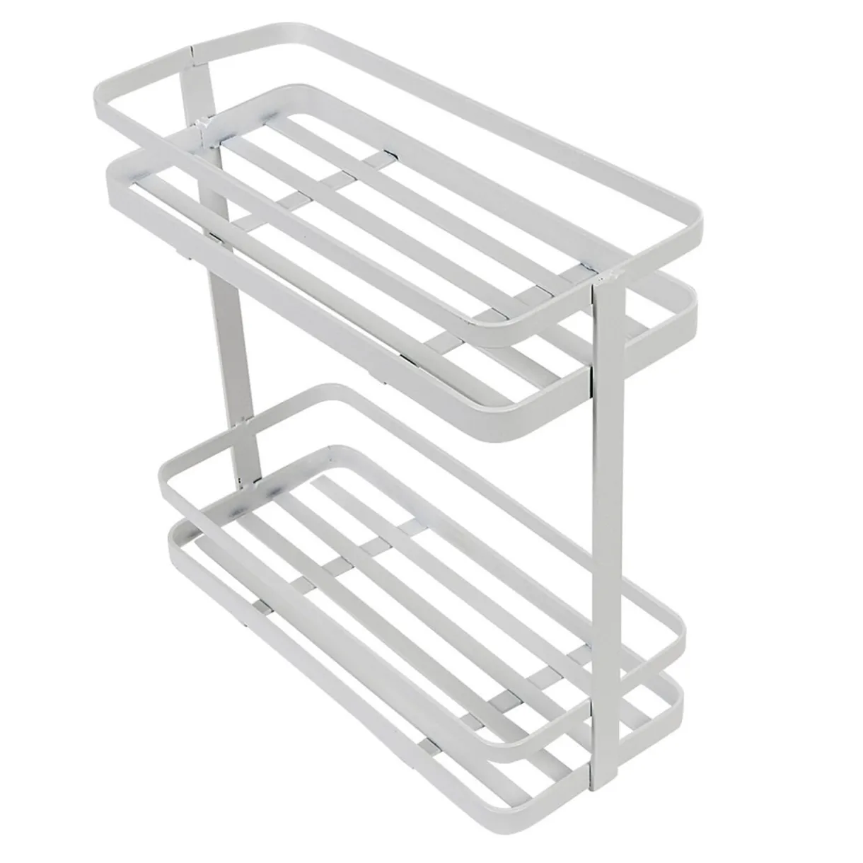 Gifi Étagère de cuisine design filaire métal blanc à poser Sale