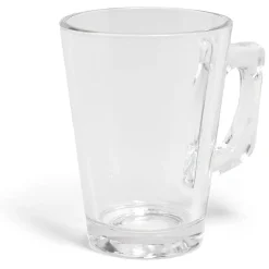 Gifi Tasse à café 18,5cl en verre transparent Hot