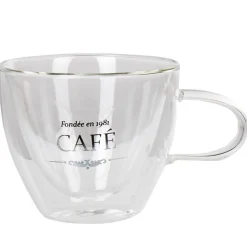 Gifi Tasse transparente double paroi design café Sale