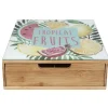 Gifi Tiroir toutes dosettes bambou motif fruits tropicaux Hot