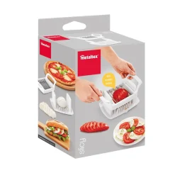 Gifi Tranche légume fruit fromage Metaltex 6 lames avec réservoir New
