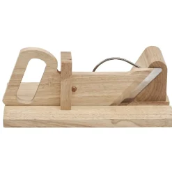 Gifi Trancheuse à charcuterie en bois naturel New