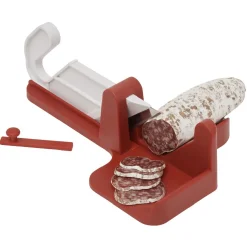 Gifi Trancheuse à saucisson rouge blanc Hot