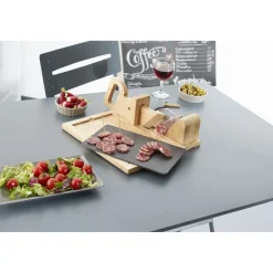 Gifi Trancheuse saucisson bois New