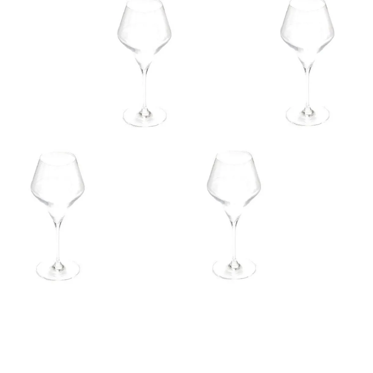Gifi Verre à eau cristallin 38 cl x4 Best