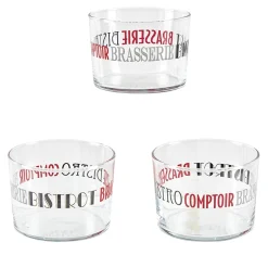 Gifi Verre bas Bodega design Le bistrot des copains x3