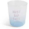 Gifi Verre coloré avec message 315ml Best
