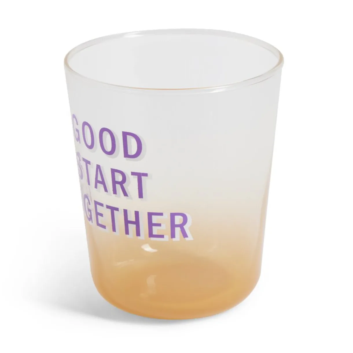 Gifi Verre coloré avec message 315ml Best