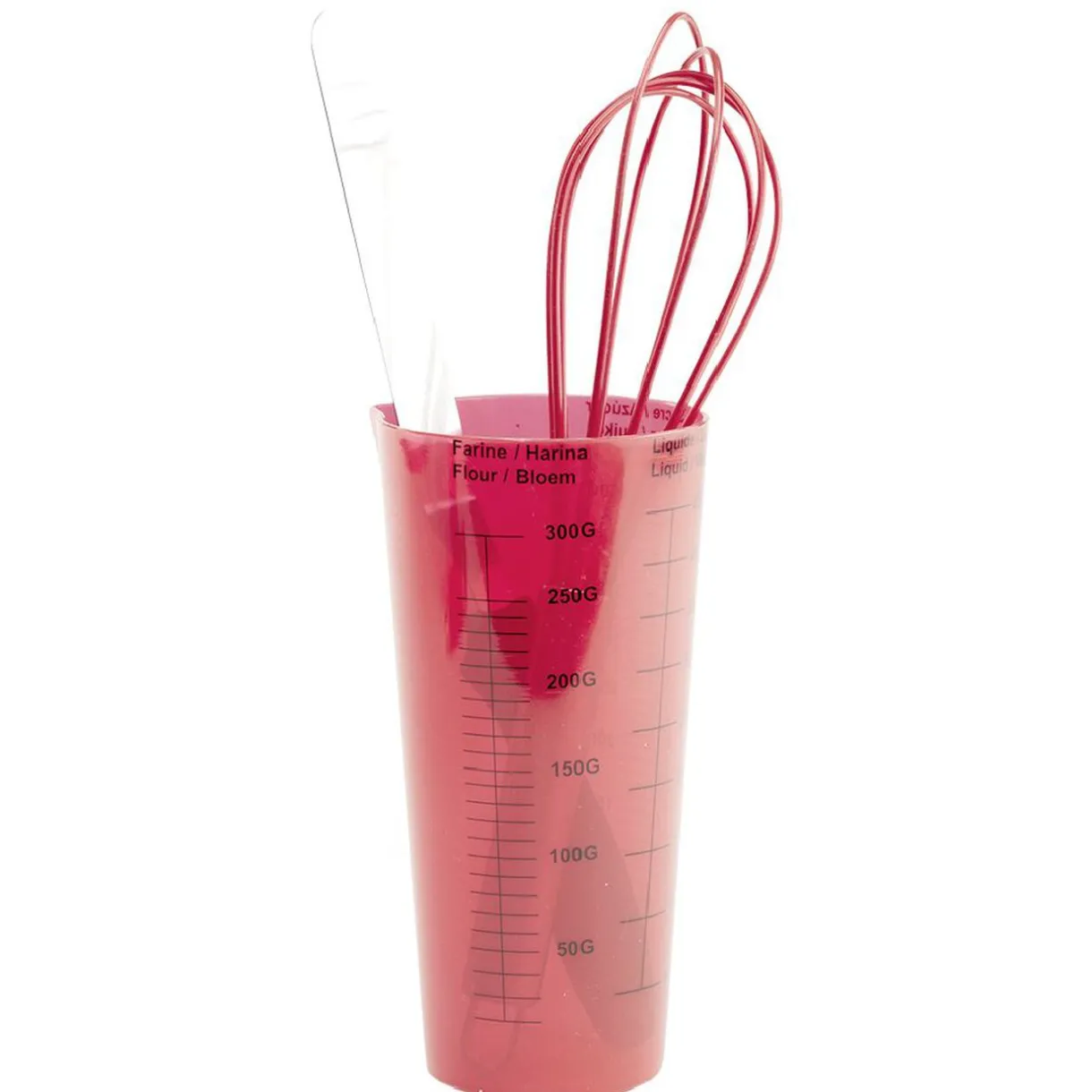 Gifi Verre doseur avec fouet et spatule Outlet