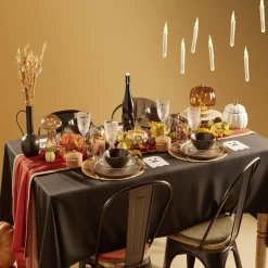 Gifi Verre Halloween transparent avec tête de mort intérieur 350ml