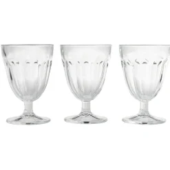 Gifi Verre haut à pied transparent haut Luminarc x3 Clearance