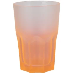 Gifi Verre Luminarc orange fluo Discount