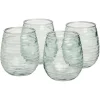Gifi Verre plastique transparent Ø9xH11cm x4