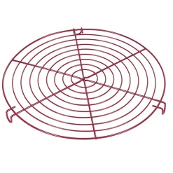 Gifi Volette à gâteau ronde en métal rose Discount
