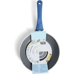 Gifi Wok tous feux Ø28cm aluminium gris et bleu Hot